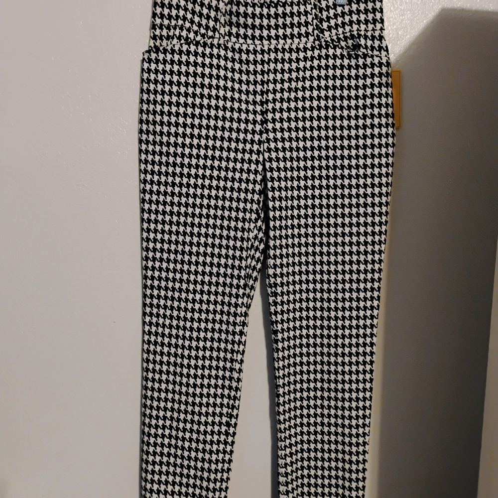 Jules & Leopold Black and White High Waist Leggings